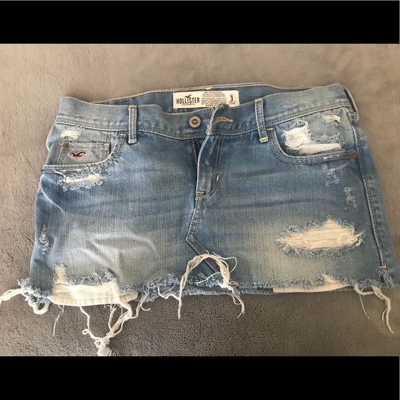 Hollister Dresses & Skirts - Jean skirt
